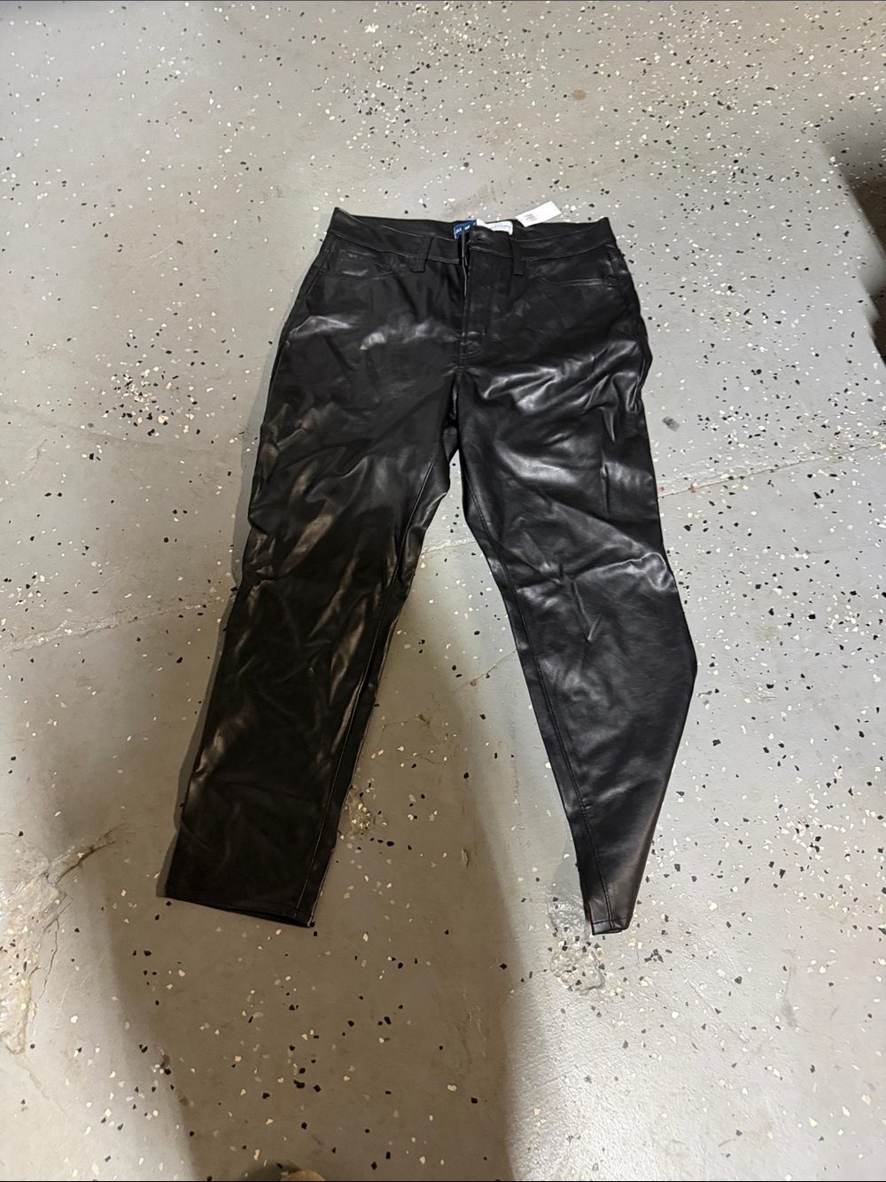 Old Navy Black Faux Leather Women’s  Pants